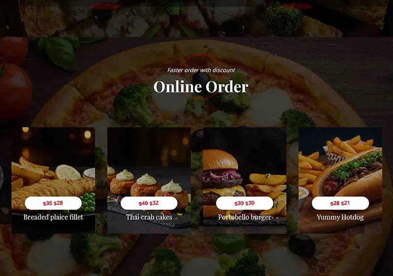 لوگوی دیجی‌وب‌نو با طرح یک همبرگر یا پیتزا که نمادی از خدمات طراحی سایت برای رستوران‌ها و فست فود یام یام است.